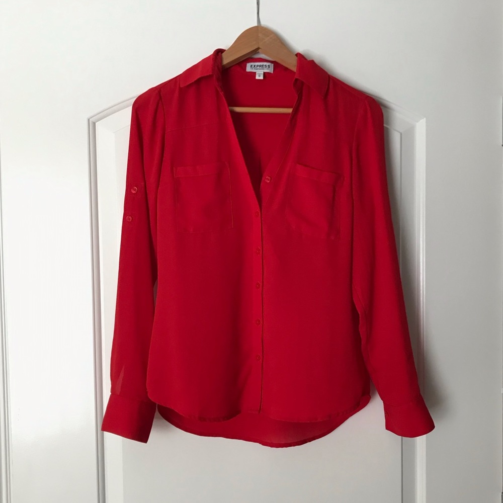 Express Original Fit Portofino Blouse